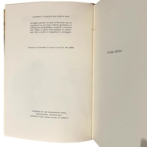 Miss Kirby's Room Hardcover Book Jean Horton Berg Vintage 60s School Friendship - Picture 5 of 9